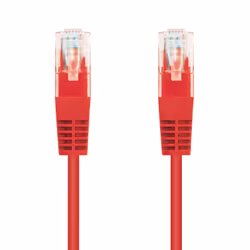 Nanocable 10.20.0400-L30-R câble de réseau Rouge 0,3 m Cat6 U/UTP (UTP)