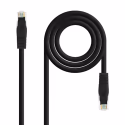 Nanocable 10.20.1800-L30-BK, 0,3 m, Cat6a, U/UTP (UTP), RJ-45, RJ-45