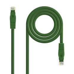 Nanocable 10.20.1800-L25-GR câble de réseau Vert 0,25 m Cat6a U/UTP (UTP)