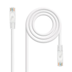 Nanocable 10.20.1800-L25-W câble de réseau Blanc 0,25 m Cat6a U/UTP (UTP)