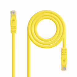 Nanocable 10.20.1800-L25-Y, 0,25 m, Cat6a, U/UTP (UTP), RJ-45, RJ-45