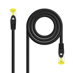 Nanocable 10.20.1900-L30-BK câble de réseau Noir 0,3 m Cat6a SF/UTP (S-FTP)