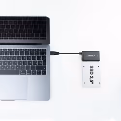 TooQ TQHDA-01A Station d'accueil de disques de stockage USB 3.2 Gen 1 (3.1 Gen 1) Type-A Noir - Vue supplémentaire 4