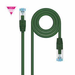 Nanocable 10.20.1700-GR, 0,5 m, Cat7, SF/UTP (S-FTP), RJ-45, RJ-45