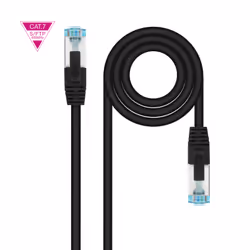 Nanocable 10.20.1701-BK, 1 m, Cat7, SF/UTP (S-FTP), RJ-45, RJ-45