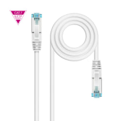 Nanocable 10.20.1702-W câble de réseau Blanc 2 m Cat7 SF/UTP (S-FTP)