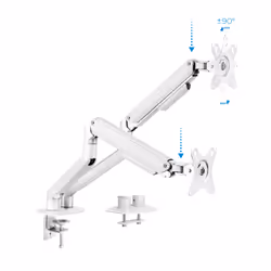 TooQ DB4132TNR-W support d'écran plat pour bureau 32" Blanc