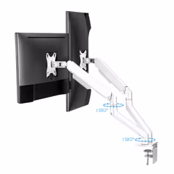 TooQ DB4132TNR-W support d'écran plat pour bureau 32" Blanc
