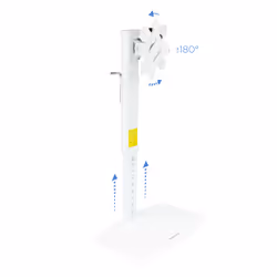 TooQ DB1127TN-W support d'écran plat pour bureau 27" Blanc