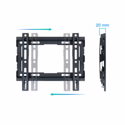 TooQ LP1043F-B support pour téléviseur 43" Noir