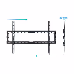 TooQ LP1080F-B support pour téléviseur 2,03 m (80") Noir