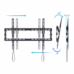 TooQ LP1081T-B support pour téléviseur 2,03 m (80") Noir