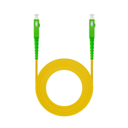 Nanocable 10.20.0010 câble de fibre optique 10 m SC G.657.A2 Jaune