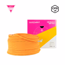Nanocable 10.20.1700-100 câble de réseau Orange 100 m Cat7 SF/UTP (S-FTP) - Vue supplémentaire 4