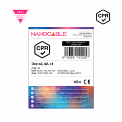 Nanocable 10.20.1700-100 câble de réseau Orange 100 m Cat7 SF/UTP (S-FTP) - Vue supplémentaire 6