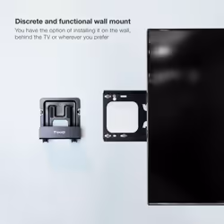 TooQ TQMPM4776 support pour unité centrale Support de CPU monté au mur Noir - Vue supplémentaire 4