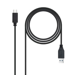 Nanocable 10.01.4002 câble USB 2 m USB 3.2 Gen 2 (3.1 Gen 2) USB C USB A Noir