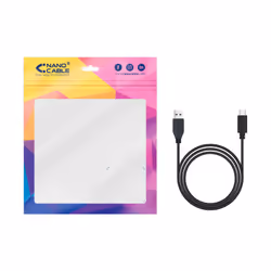 Nanocable 10.01.4002 câble USB 2 m USB 3.2 Gen 2 (3.1 Gen 2) USB C USB A Noir - Vue supplémentaire 4