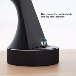 TooQ TQCD02L chargeur d'appareils mobiles Smartphone, Smartwatch Noir USB Recharge sans fil Charge rapide Intérieure - Vue supplémentaire 4