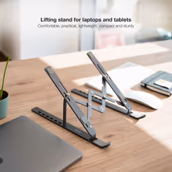 TooQ TQLRS0033-AL-G Support de livres Support pour et tablette Gris 15" - Vue supplémentaire 5