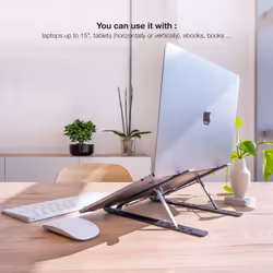 TooQ TQLRS0033-AL-G Support de livres Support pour et tablette Gris 15" - Vue supplémentaire 7