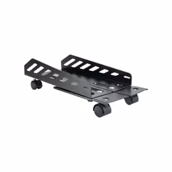 TooQ UMCS0024-B, Support CPU de chariot, Tower, 25 kg, Noir, Acier, verticale