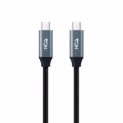 Nanocable 10.01.4301-L150 câble USB 1,5 m USB4 Gen 2x2 USB C Noir