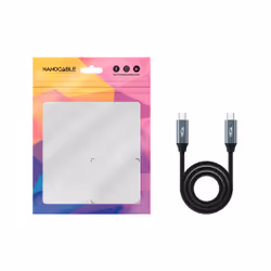 Nanocable 10.01.4301-L150 câble USB 1,5 m USB4 Gen 2x2 USB C Noir - Vue supplémentaire 4