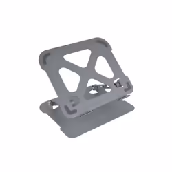 TooQ TQLRS0012-AL-G, Support pour ordinateur portable et tablette, Gris, Aluminium, Silicone, 27,9 cm (11"), 43,9 cm (17.3"), ...