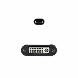 Nanocable 10.16.4103-G câble vidéo et adaptateur 0,15 m USB Type-C DVI-D Gris