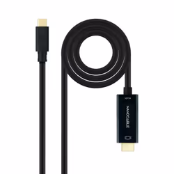 Nanocable 10.15.5133, 3 m, USB Type-C, HDMI Type A (Standard), Mâle, Mâle, Droit