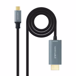 Nanocable 10.15.5162, 1,8 m, USB Type-C, HDMI Type A (Standard), Mâle, Mâle, Droit