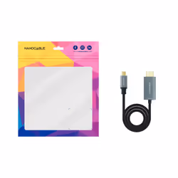 Nanocable 10.15.5162 câble vidéo et adaptateur 1,8 m USB Type-C HDMI Type A (Standard) Noir - Vue supplémentaire 5