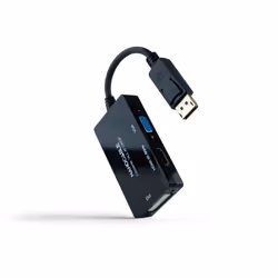 Nanocable 10.16.3301-ALL, 0,2 m, DisplayPort, DVI-D + VGA (D-Sub) + HDMI, Mâle, Femelle, Droit
