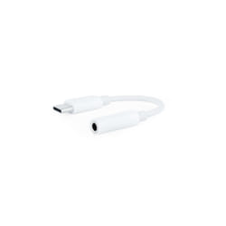 Nanocable 10.24.1205-W câble audio 0,11 m 3,5mm USB Type-C Blanc
