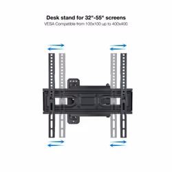 TooQ LP7843TN-B support pour téléviseur 55" Noir