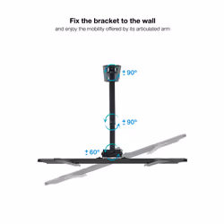 TooQ LP7843TN-B support pour téléviseur 55" Noir