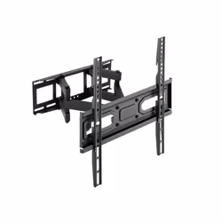 TooQ LP7846TN-B, 100 x 100 mm, 400 x 400 mm, -15 - 3°, -60 - 60°, Acier, Noir