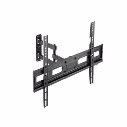 TooQ LP7863TN-B, 100 x 100 mm, 600 x 400 mm, -15 - 3°, -60 - 60°, Acier, Noir