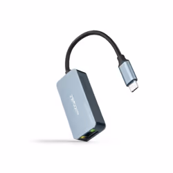 Nanocable 10.03.0410, Avec fil, USB Type-C, Ethernet, 2500 Mbit/s, Gris