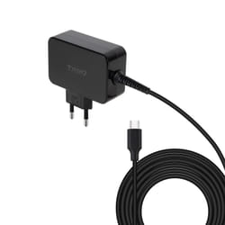 TooQ TQLC-USBCGAN65PD chargeur d'appareils mobiles Ordinateur portable Noir Secteur Intérieure