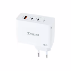 TooQ TQWC-GANQC2PD100W, Intérieure, Secteur, Blanc