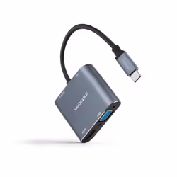 Nanocable 10.16.4304, 0,15 m, USB Type-C, Mâle, Femelle, Droit, Droit