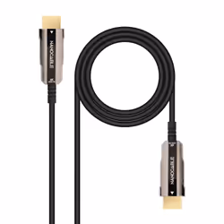 Nanocable 10.15.2010, 10 m, HDMI Type A (Standard), HDMI Type A (Standard), Compatibilité 3D, 18 Gbit/s, Noir