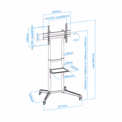 TooQ Ramsés 70" Noir - Vue supplémentaire 6
