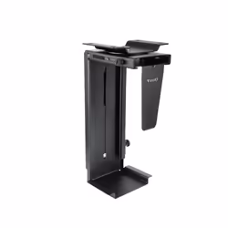 TooQ TQMUD01, Support de CPU monté sur bureau, Tower, 10 kg, Noir, Métal, -180 - 180°