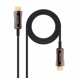 Nanocable 10.15.2120, 20 m, HDMI Type A (Standard), HDMI Type A (Standard), Compatibilité 3D, 48 Gbit/s, Noir
