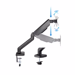TooQ DB5032TNR-B support d'écran plat pour bureau 32" Noir
