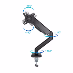 TooQ DB5032TNR-B support d'écran plat pour bureau 32" Noir