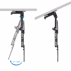 TooQ LPCE1123TSLI-B support pour téléviseur 55" Noir